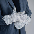 Guantes tácticos ligeros originales del ejército de EE. UU. con pantalla táctil y camuflaje blanco