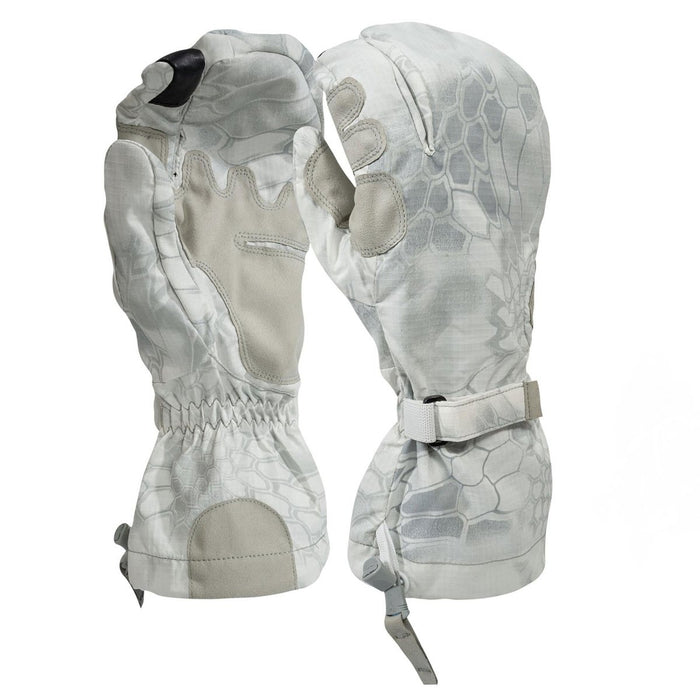 Manoplas originales del ejército de EE. UU., guantes de invierno cálidos de camuflaje blanco, listos para pantalla táctil NUEVO - GoMilitar