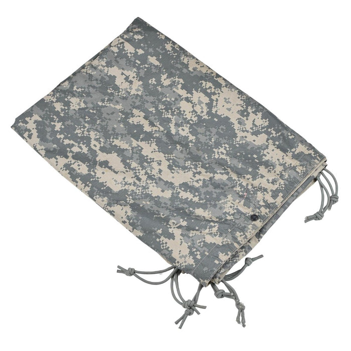 Equipo de campo táctico de manta de cobertura de suelo de lona reversible original del ejército de EE. UU. - GoMilitar