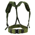 Sistema de correos del ejército original de los EE. UU. Tirtros web Cinturón LC-2 Pistola Militar Green