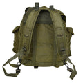 Original Militar de EE. UU. 50L mochila táctica 3 bolsas de engranajes exteriores color oliva color