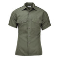 Camisas de oliva táctica de campo militar de los EE. UU. Fatiga del ejército de manga corta