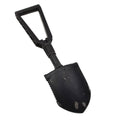 Pala plegable militar original de EE. UU. Sistema de 3 etapas Eje de gama alta negro