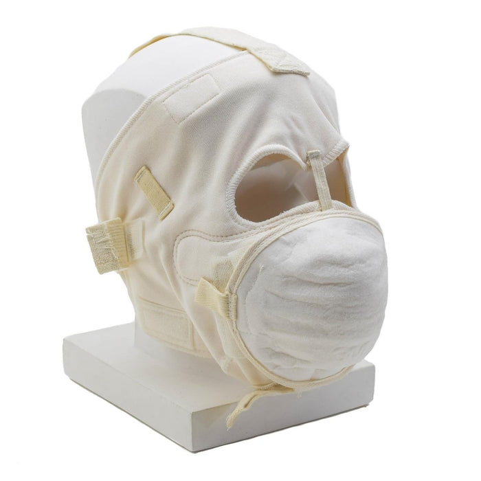 Máscara facial completa militar original de EE. UU. Vintage para clima extremadamente frío, color blanco - GoMilitar