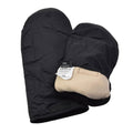 Guantes militares originales de EE. UU. Forros para clima frío extremo, tamaño grande, negro