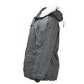 Parka original militar estadounidense N-3B para clima frío, resistente al viento, color verde oliva