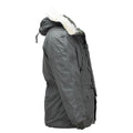 Parka original militar estadounidense N-3B para clima frío, resistente al viento, color verde oliva