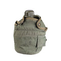 Cantimplora original de plástico militar estadounidense de 0,75 L, cubierta para equipo de campo, edición militar, color verde oliva