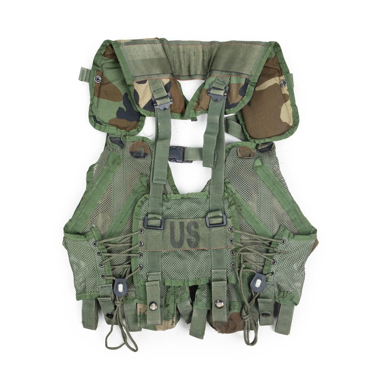 Combate de chalecos militares de EE. UU. Combate de la revista Woodland Bouche