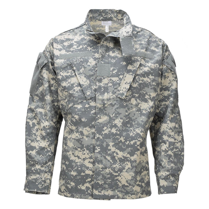 Chaqueta de uniforme militar original de EE. UU. Codos reforzados ACU Camuflaje digital - GoMilitar
