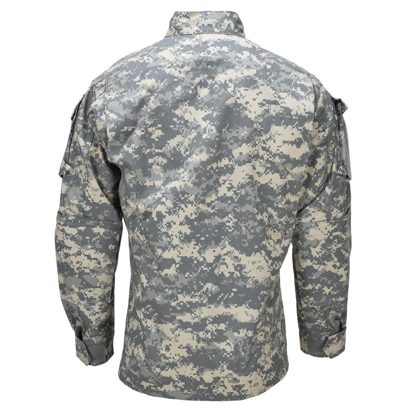 Original U.S. Military Uniform Jacket Reinforced Elbows ACU Digital Camouflage - GoMilitar