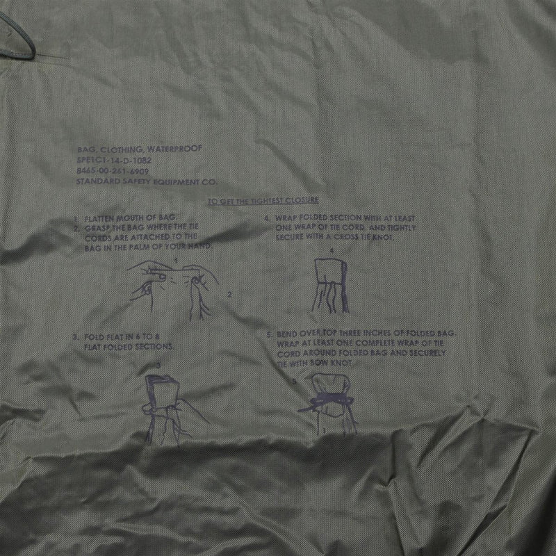 Original de la bolsa impermeable militar de los EE. UU.
