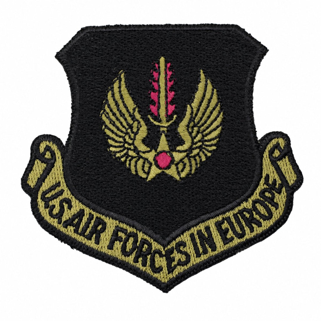 Insignia de coleccionista bordada con parche original de las Fuerzas Aéreas de EE. UU. de USAFE en Europa