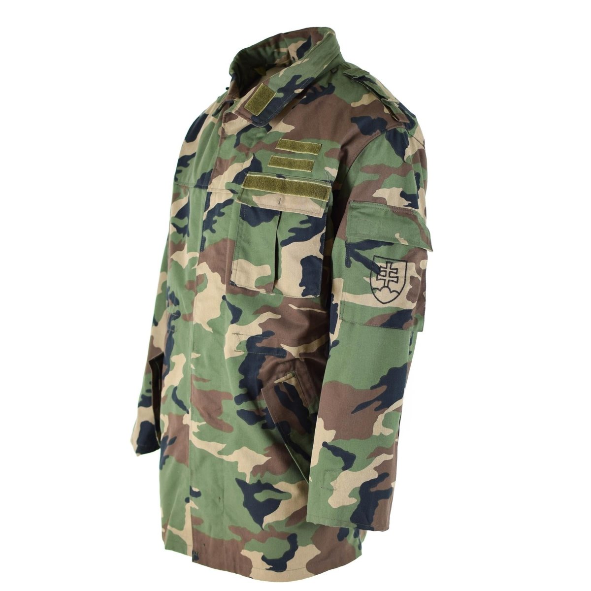 Chaqueta de campo del ejército vintage eslovaca M97 CAMO Combate Military Parka Nuevo