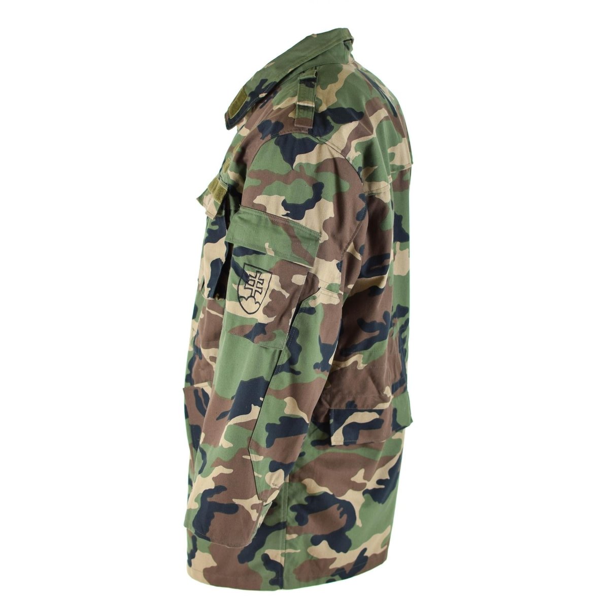 Chaqueta de campo del ejército vintage eslovaca M97 CAMO Combate Military Parka Nuevo