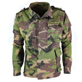 Chaqueta de campo del ejército eslovaco vintage original M97 Eslovaquia Combate militar BDU