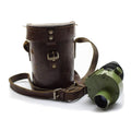 Herramienta de visión monocular del ejército yugoslavio original en M59 y estuche de cuero dañado