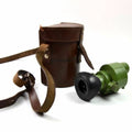 Herramienta de visión monocular del ejército yugoslavio en M59 original y estuche de cuero.
