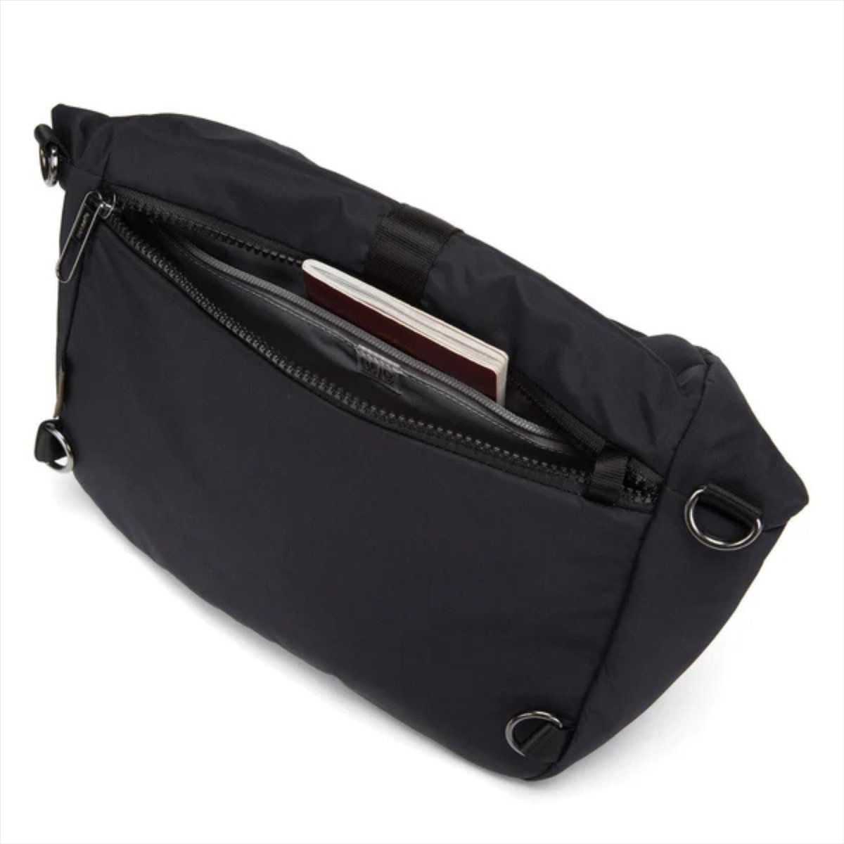 PACSAFE CitySafe CX Mochila convertible Anti lo de RFID RFID Material Econilo Negro