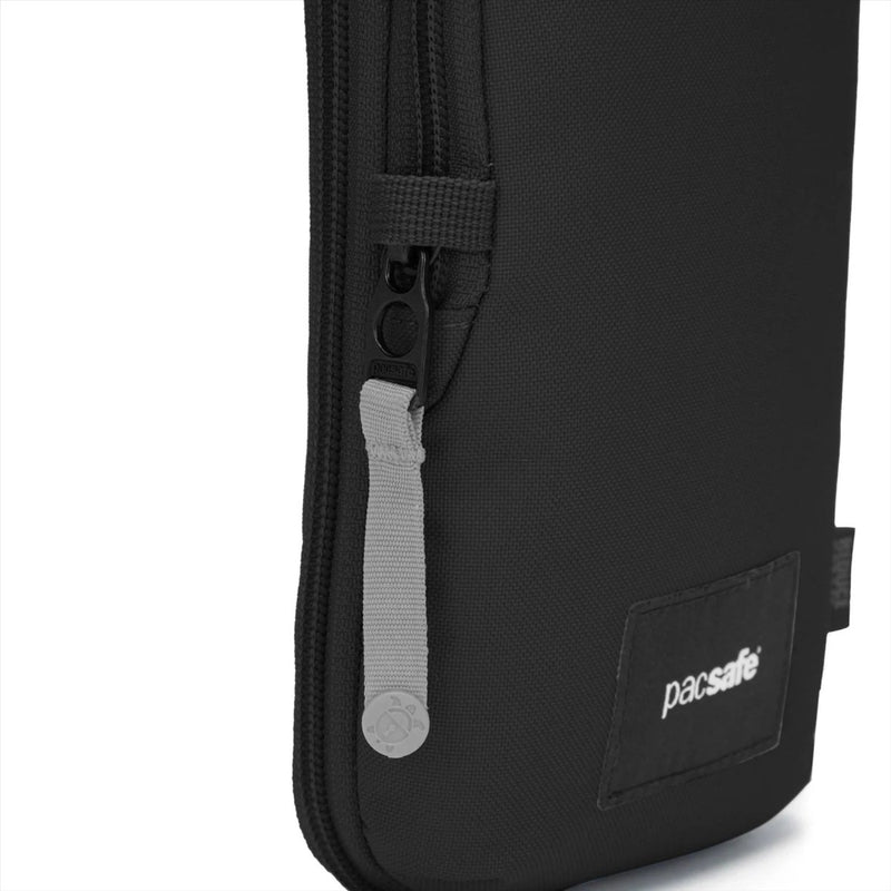 PacSafe Go Anti Theft Tech Crossbody Bag 3.5L RFID Bloqueo de corte Resistente Negro