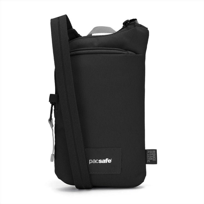 PacSafe Go Anti Theft Tech Crossbody Bag 3.5L RFID Bloqueo de corte Resistente Negro