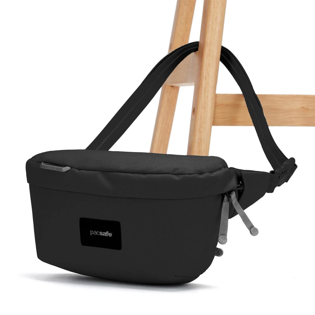 Pacsafe Go Riñonera 2,5 L Sin PFC Antirrobo RFID Safe Sling Pack Negro