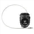 Pacsafe Retractasafe 250 Candado de cable retráctil Cable de acero inoxidable de 4 diales