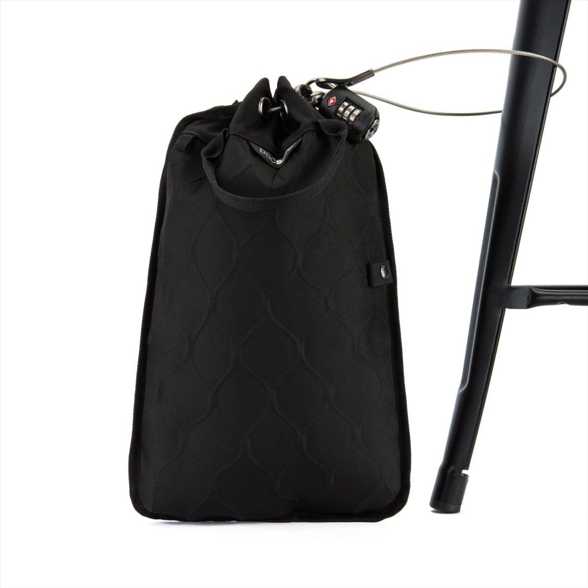 Pacsafe Travelsafe GII Bolsa de seguridad portátil 5L Antirrobo Resistente a cortes Negro