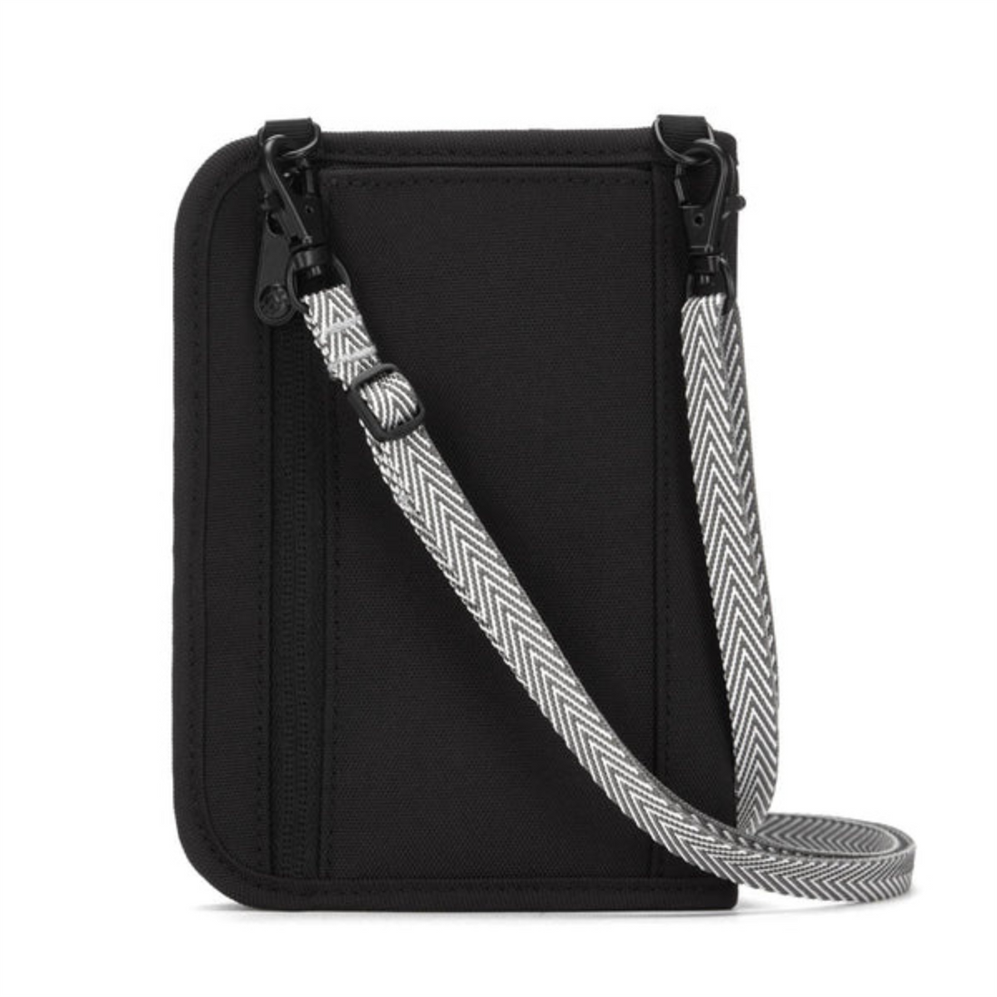 PACSAFE V150 Document Bag Organizador Compacto Anti RFID Bloqueo de RFID Negro
