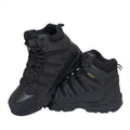 Botas tácticas PENTAGON Achilles XTR 6 de cuero de alta densidad impermeables negras