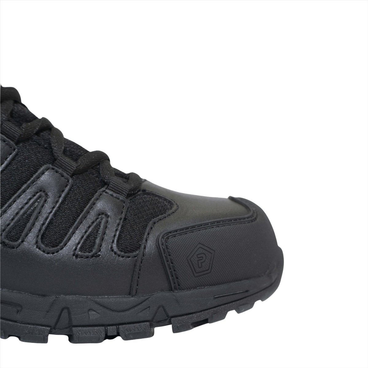 Botas tácticas PENTAGON Achilles XTR 6 de cuero de alta densidad impermeables negras