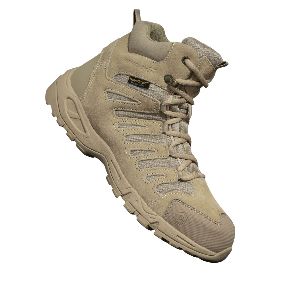 Pentagon Achilles XTR 6 Botas tácticas Gamuza Cuero Nylon Malla Impermeable
