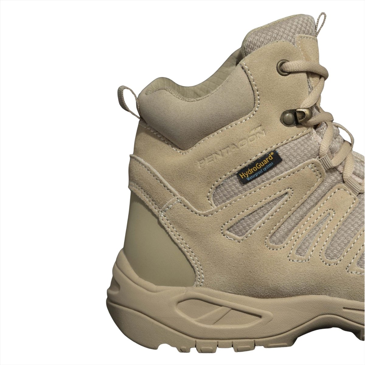 Pentagon Achilles XTR 6 Botas tácticas Gamuza Cuero Nylon Malla Impermeable