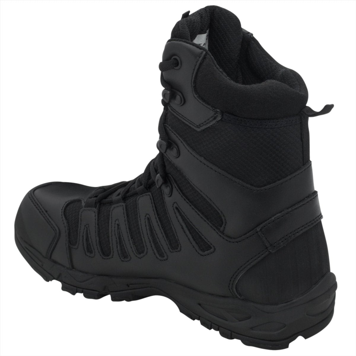PENTAGON Achilles XTR 8 Botas tácticas impermeables de cuero de alta densidad negro