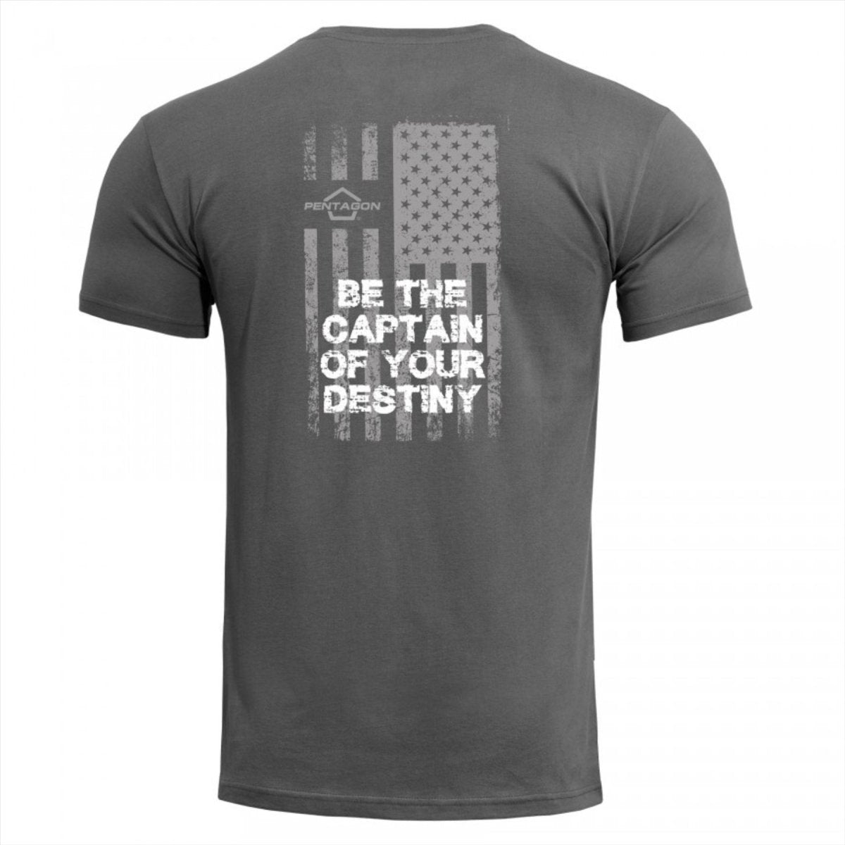 PENTAGON Ageron Camiseta clásica de secado rápido y ajuste cómodo con estampado de bandera estadounidense