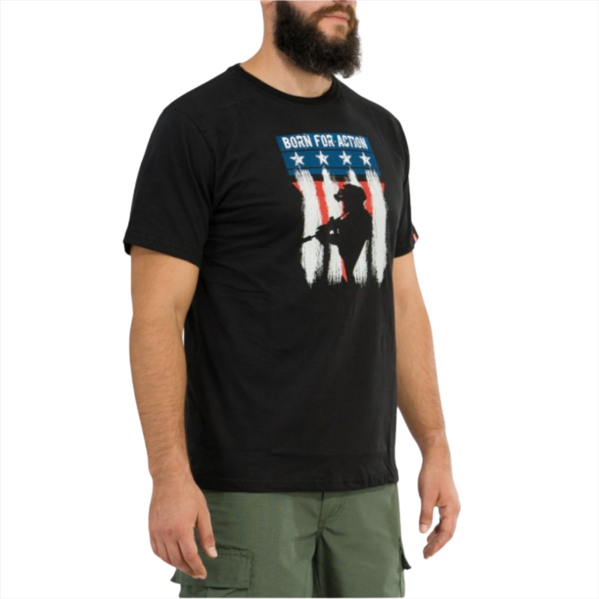 PENTAGON Ageron Ranger Camiseta clásica Secado rápido Ajuste cómodo Sin olor Negro