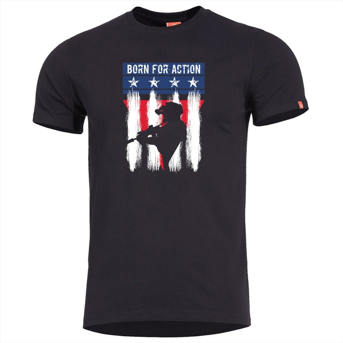 PENTAGON Ageron Ranger Camiseta clásica Secado rápido Ajuste cómodo Sin olor Negro