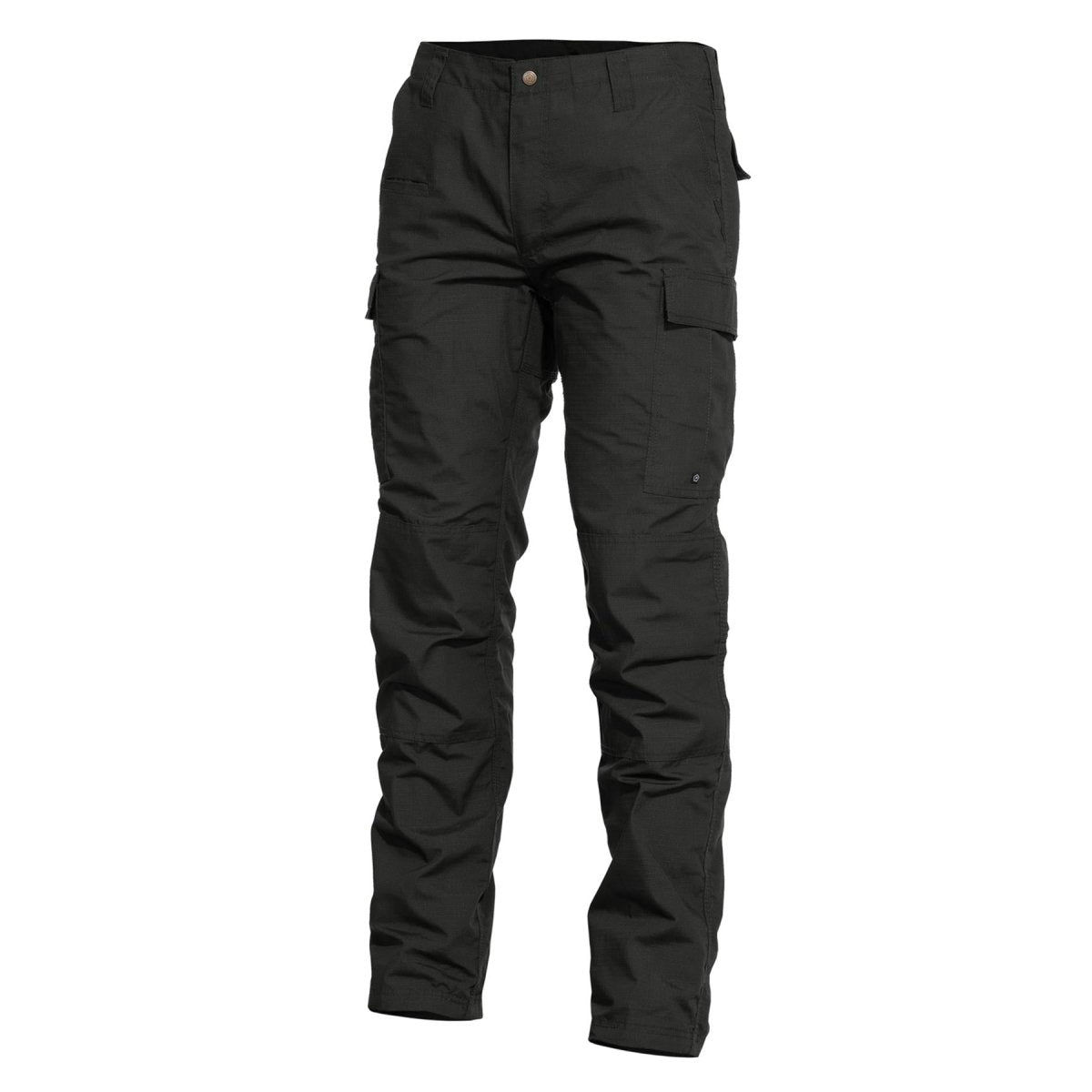 Pentágono BDU 2.0 Pantalones de combate Cargo Se asiento Reforzado rodillas con cremallera Ripstop negro