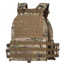 Pentagon Milon Plate Carrier Mk2 in Multicam with MOLLE system, adjustable straps, and durable tactical design.