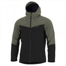 Lightweight Pentagon Monlite WP softshell jacket in olive and black, waterproof and windproof with hood for outdoor use