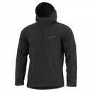 Black Pentagon Monlite WP softshell jacket with hood, lightweight waterproof and windproof shell for outdoor use