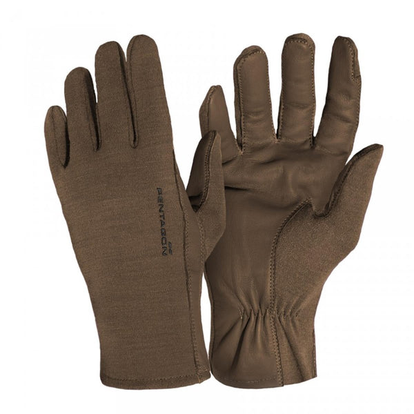 Pentagon Pilot Nomex® Guantes de cuero Puerto corto Resistente al fuego Multicolor