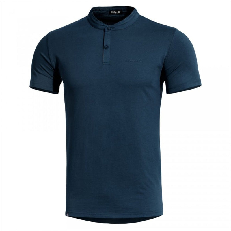 Pentágono Romeo 2.0 Camiseta Henley Fit Regular Mandarin Collar Material