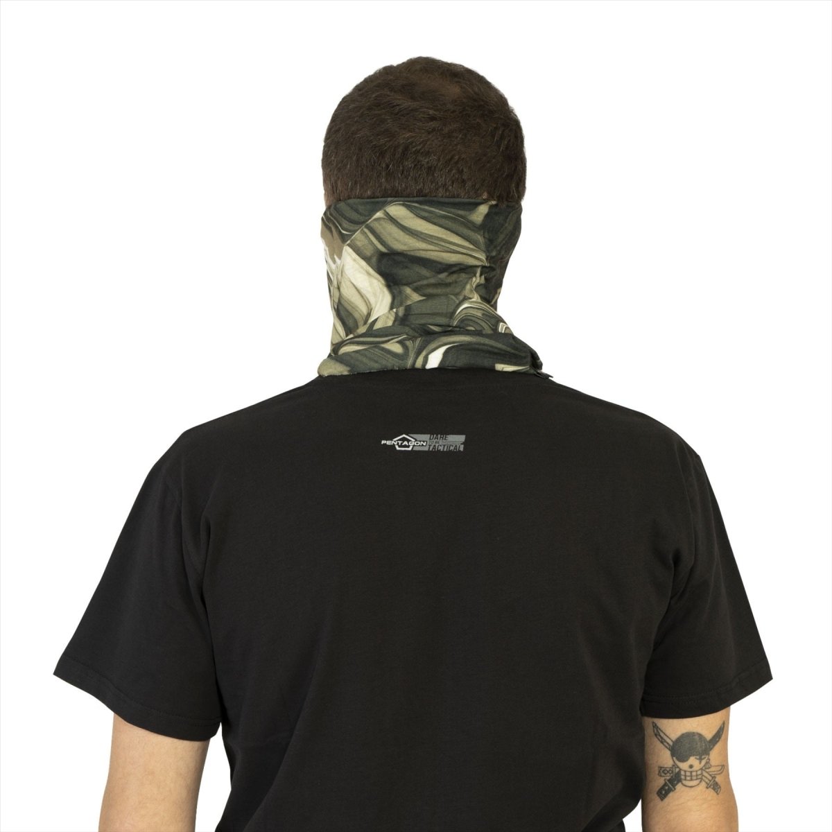 Pentágono Skiron Líquido Neck Gaiter Fabrica seca rápida Diseño tubular sin costura