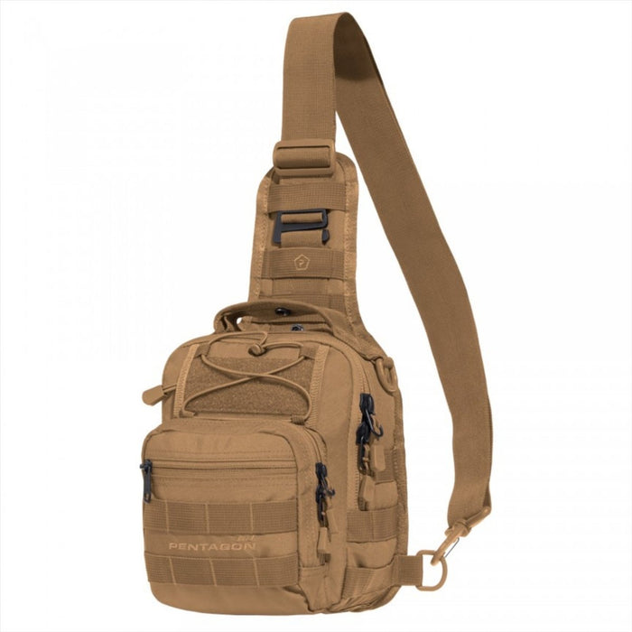 PENTAGON UCB 2.0 Chest Bag 7L Mochila Táctica Compatible con Sistema MOLLE - GoMilitar
