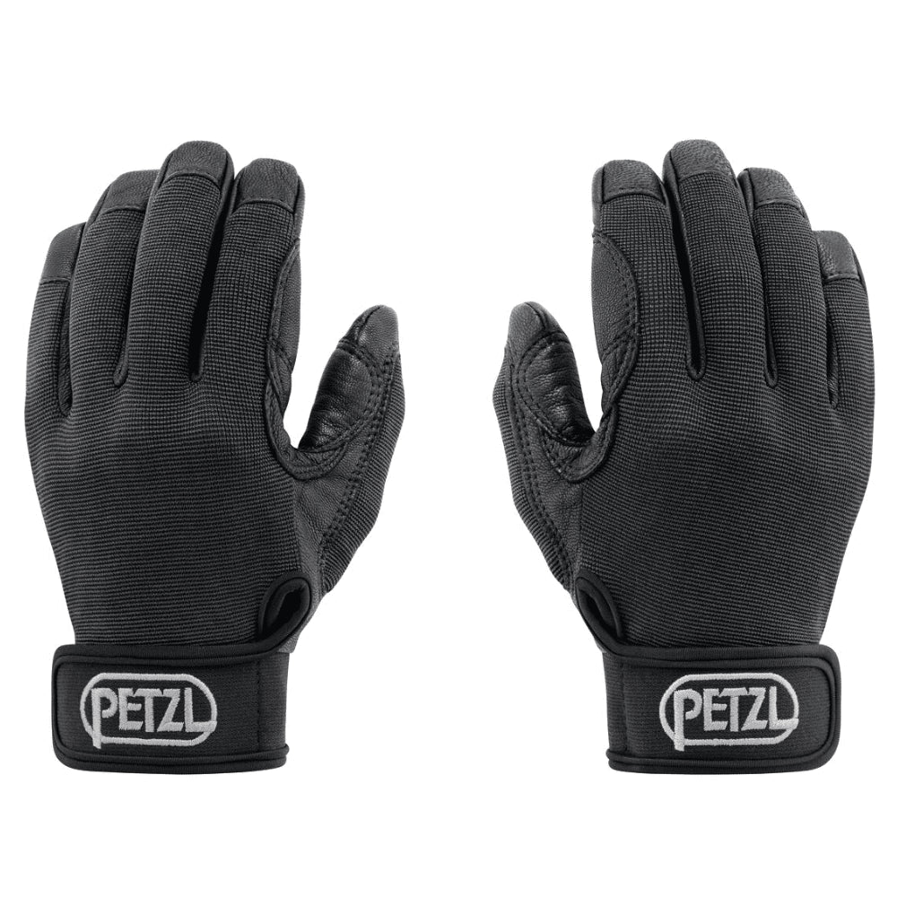 Petzl CORDEX Belay Rappel Guantes Cuero Cuerda Trabajo Escalada Táctico Negro