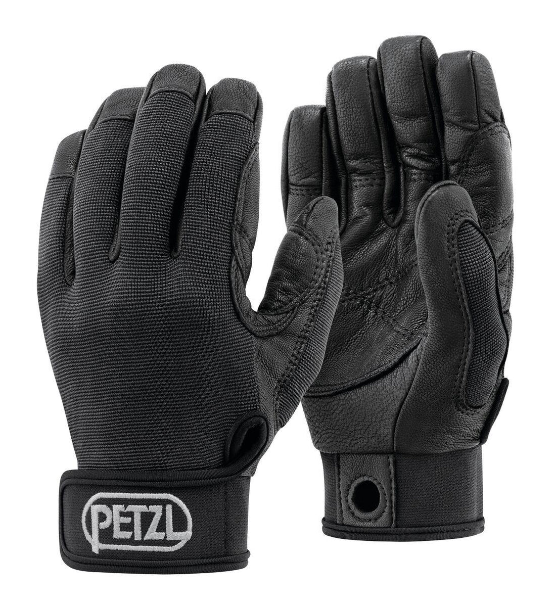 Petzl CORDEX Belay Rappel Guantes Cuero Cuerda Trabajo Escalada Táctico Negro