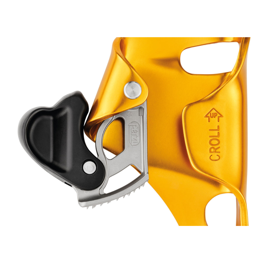 PETZL CROLL L Ascender de pecho 8–13 mm Abrazadera de cuerda Escalada Aluminio