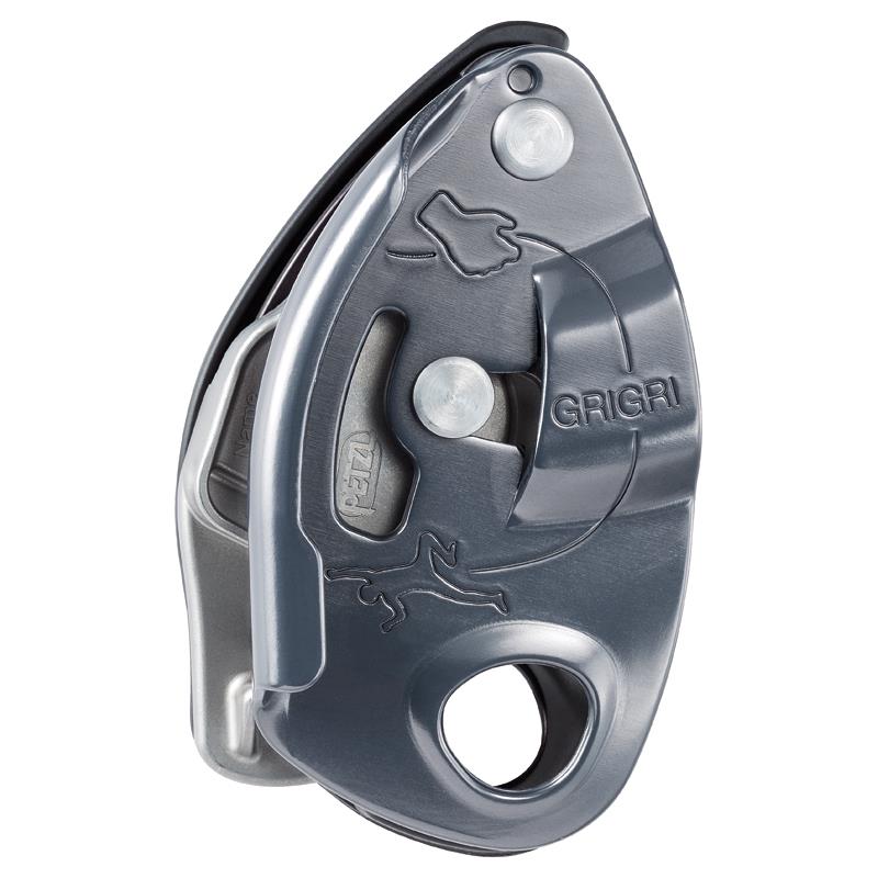 Petzl GRIGRI Asegurador Frenada Asistida Antipánico 8,5-11 mm Gris
