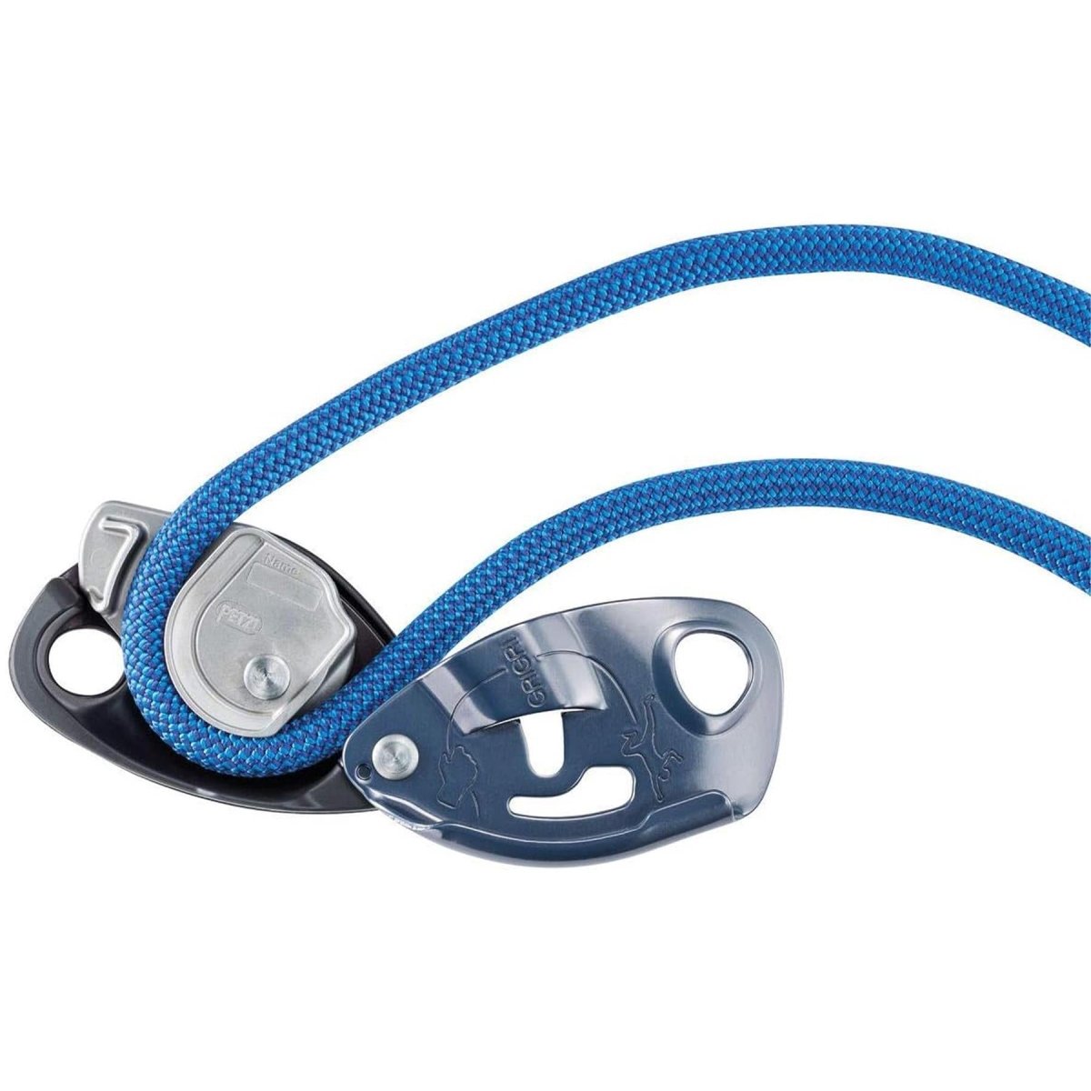 PETZL GRIGRI Asegurador Frenado Asistido Escalada Rapel Naranja